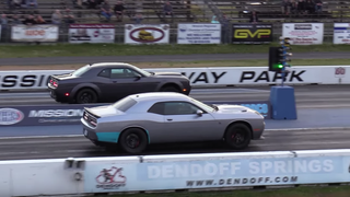 A Demon Versus Hellcat Drag Battle Is Just As Intense As You Think It Would Be